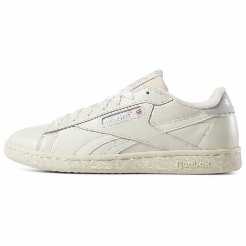 Tenisi Reebok Npc Uk Dama Albi Romania JI7835XC